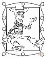 Coloring Woody Pages Sheriff sketch template