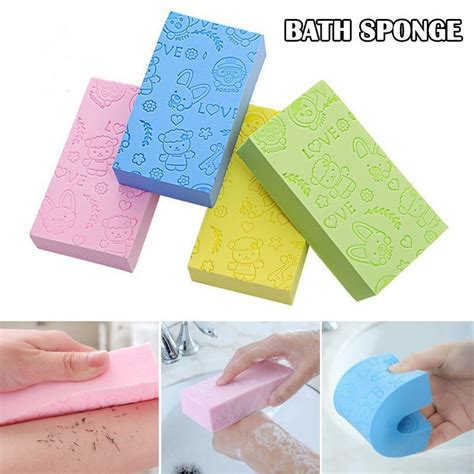 Summer Korean Exfoliating Shower Brush Sponge Bath Shower