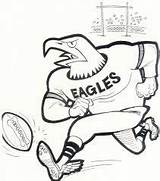 Afl Eagles Coloring sketch template