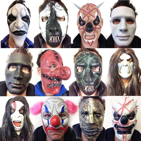 slipknot style mask masks mick gray fehn taylor clown halloween horror