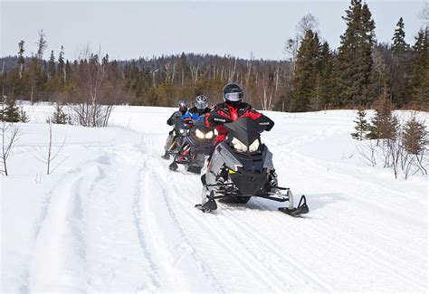 snowmobiling  northern ontario canada algoma country