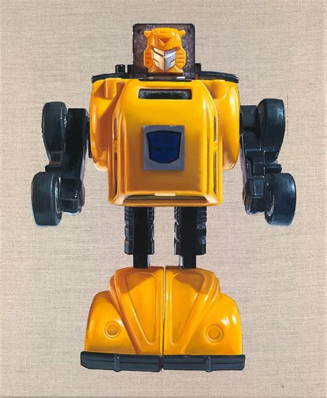 painting   bumblebee  toy oil  linen   cm