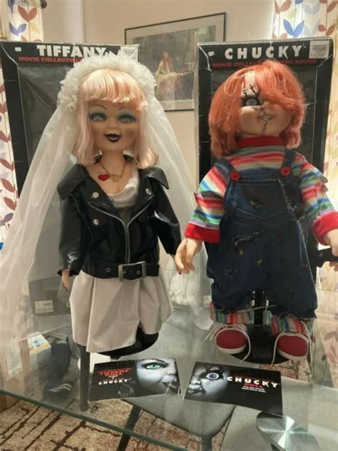Rare Chucky And Tiffany Bride Of Chucky Dolls Life Size Set 1998 1999