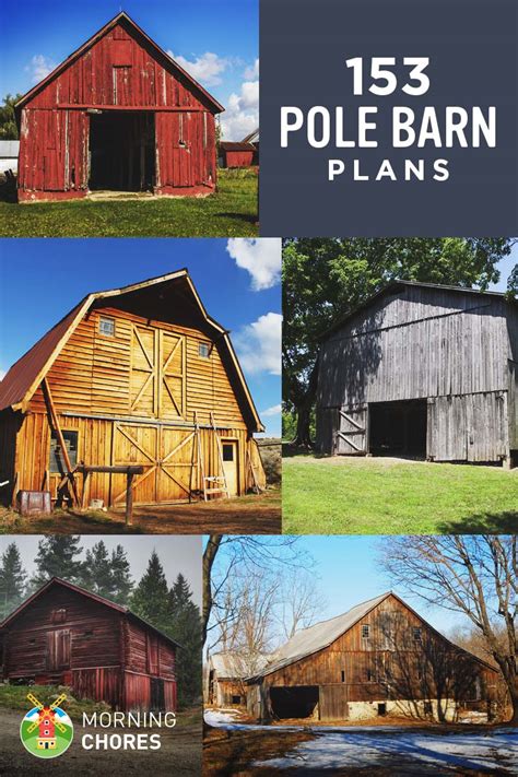 pole barn plans  designs     build