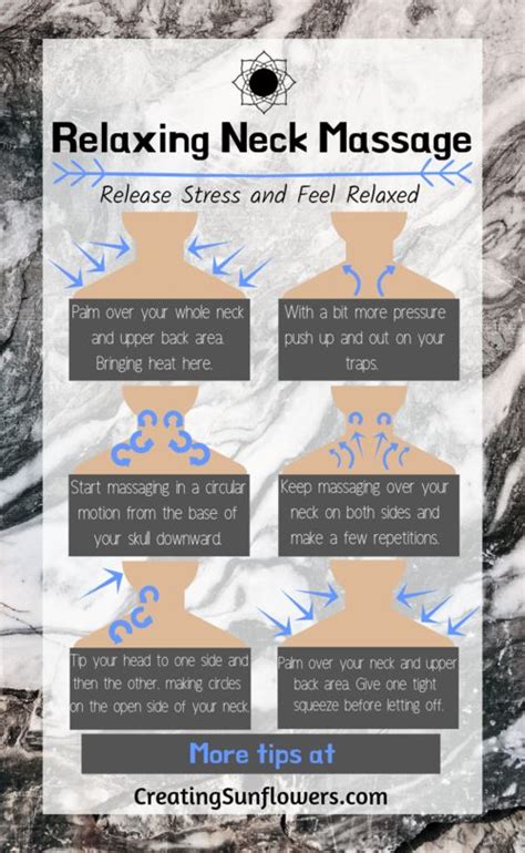 how to release stress with this self massage for your neck — creating