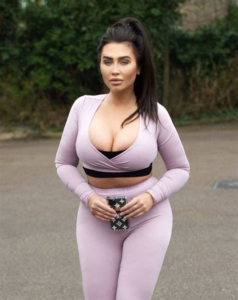 lauren goodger sexy thick body in leggings and revealing