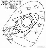 Rocket Coloring Pages Template sketch template