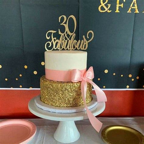 Celebrate Every Age Like A Rockstar 👩‍🎤 30th Birthday Cake For Women