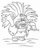 Trolls Trolle Peppy Kolorowanki Kleurplaten Kolorowanka Koning sketch template