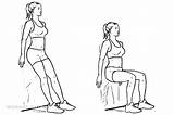 Sit Wall Squat Exercises Clipart Knee Exercise Chair Workoutlabs Sits Workout Leg Squats Body Guide Everyday Stretches Bodyweight Against Stand sketch template