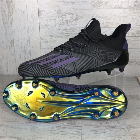 adizero young king adidas football cleats black purple sidelineswap
