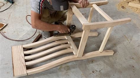 build  wooden chairs  dining table amazing woodworking