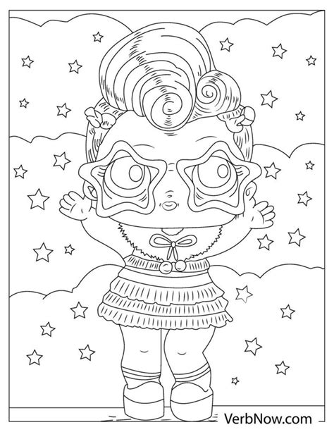doll coloring pages book   printable  verbnow