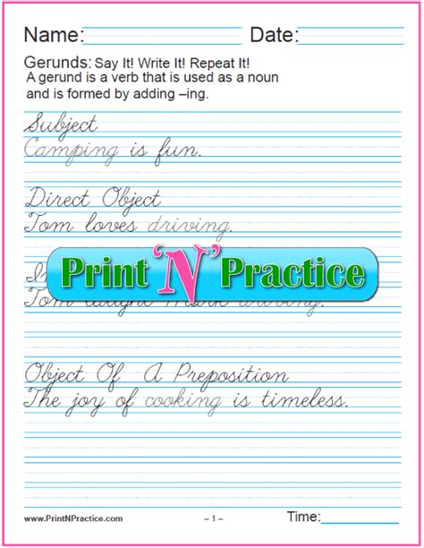 gerund  object  preposition exercises bagikan contoh