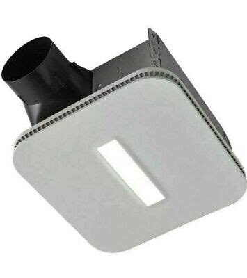 nutone aerndcsl  cfm humidity sensing ventilation fan light smart dc motor  ebay