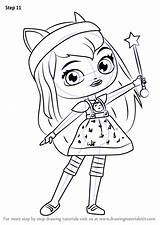 Little Charmers Hazel Coloring Pages Draw Drawing Kids Template sketch template