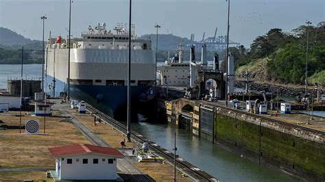 panama canal drought threatens    worlds  important