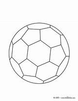 Ball Soccer Coloring Pages Color Hellokids Print Cup sketch template