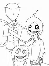 Creepypasta Lineart Coloring Pages Deviantart Jeff Killer Atm Olive Working Template sketch template