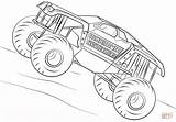 Monster Truck Coloring Pages Destruction Maximum Printable Drawing Print Color Book sketch template