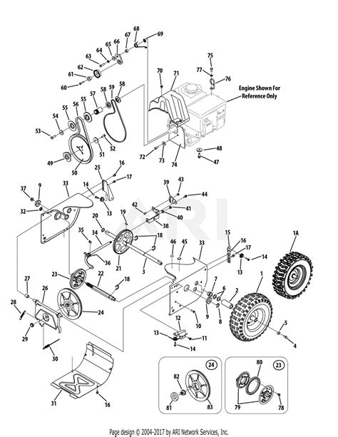 mtd asweg  parts diagram  drive system