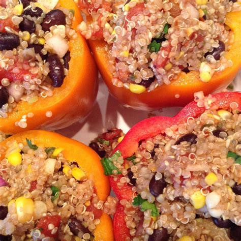 quinoa stuffed peppers recipe allrecipes