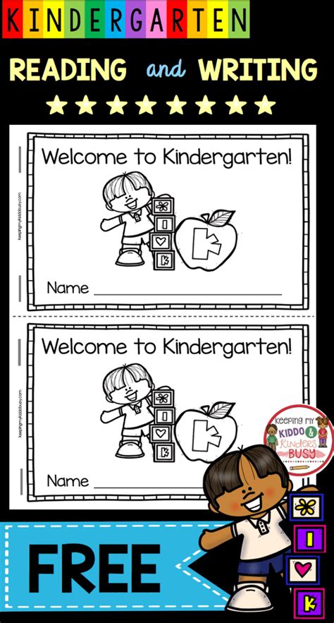 reading  writing   school  kindergarten  week