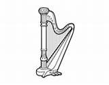 Arpa Harpa Colorare Pintar Harpe Disegno Musicali Trompeta Flauta Acolore Campana Cdn5 Harfe Tromba Coloriage Musica Harp Coloritou Musical Espacoeducar sketch template