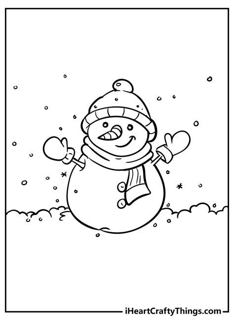 christmas list coloring page
