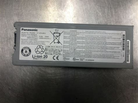 genuine panasonic battery cf vzsu80u cf c2 toughbook tested working ebay