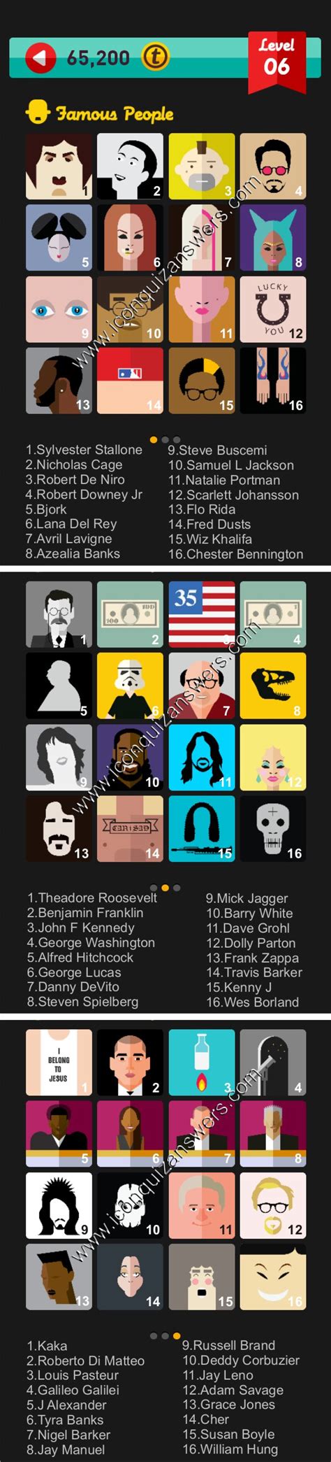 icon pop quiz famous people level 6 answers for iphone