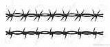 Wire Barbed Draw Clipart sketch template