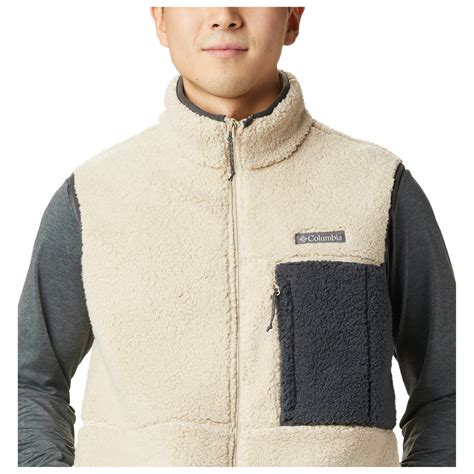 columbia mountainside vest fleece vest mens buy  alpinetrekcouk