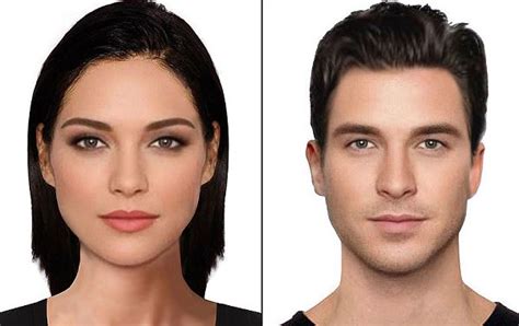 this is what the most beautiful man and woman look like according to science