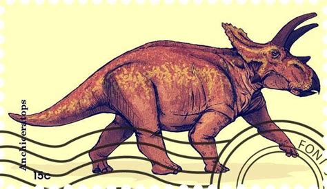 stampede beta stamp profile anchiceratops dinosaur   late