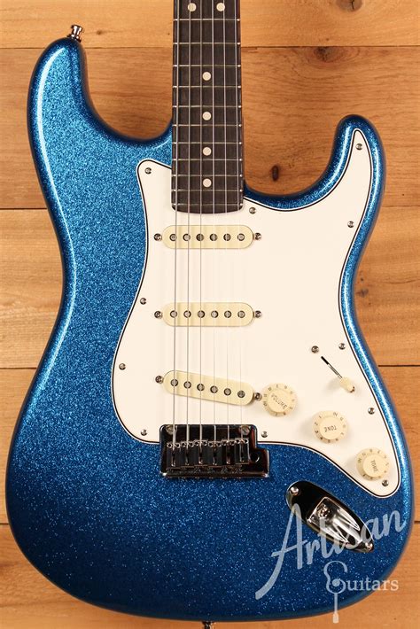 fender custom shop super custom deluxe stratocaster limited edition blue sparkle nos id