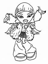 Bratz Colorare Scegli Bacheca sketch template