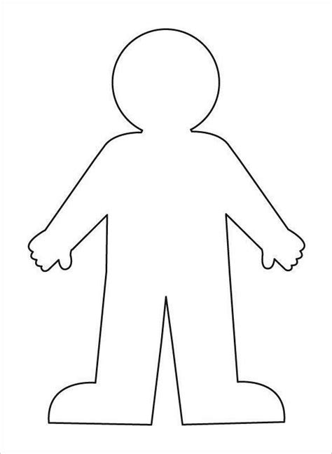 body outline templates  jpg  premium templates