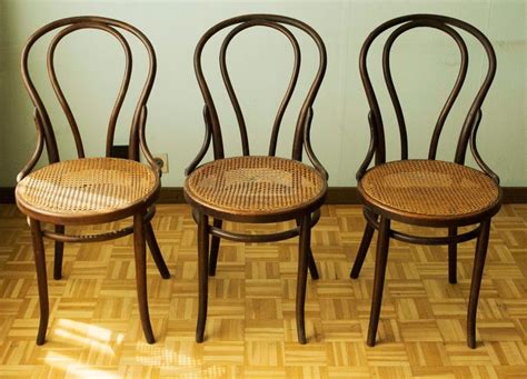 drie stoelen thonet stijl catawiki