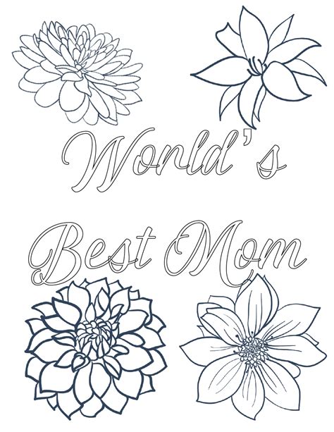 coloring pages  mothers day coloring pages printable mother mothers