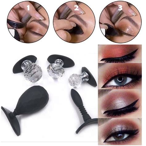 Elecool Magic Eyeshadow Makeup Applicator Silicon Eye Shadow Stamper