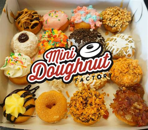 eat mini doughnut factory tampa  blossom twins