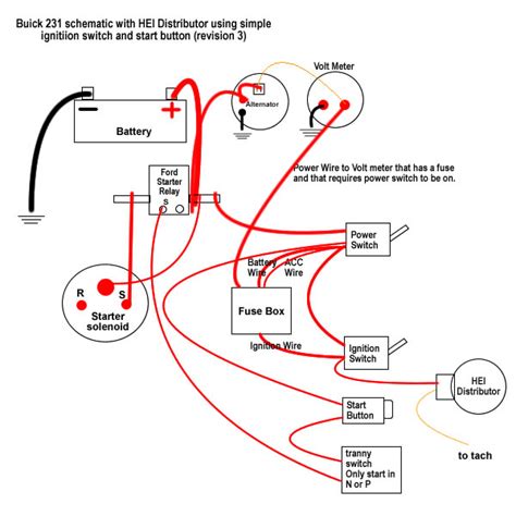 gm  pin alternator wiring diagram gm  wire alternator idiot light hook  hot rod