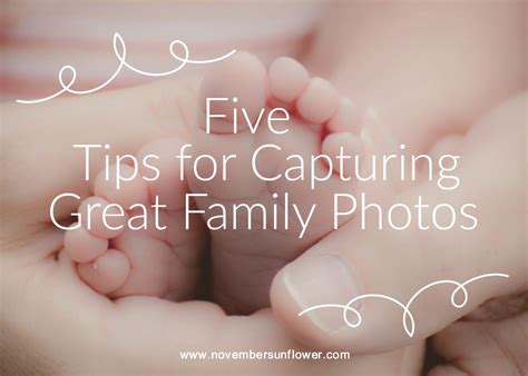 tips  capturing great family