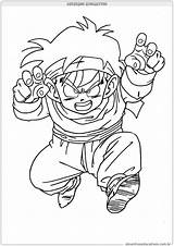 Goku Próximo sketch template