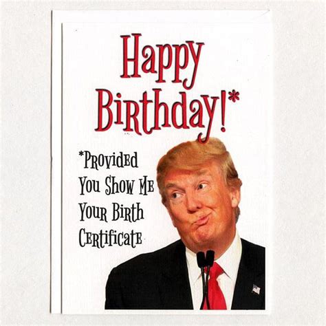 Pin On Trump Birthday Card