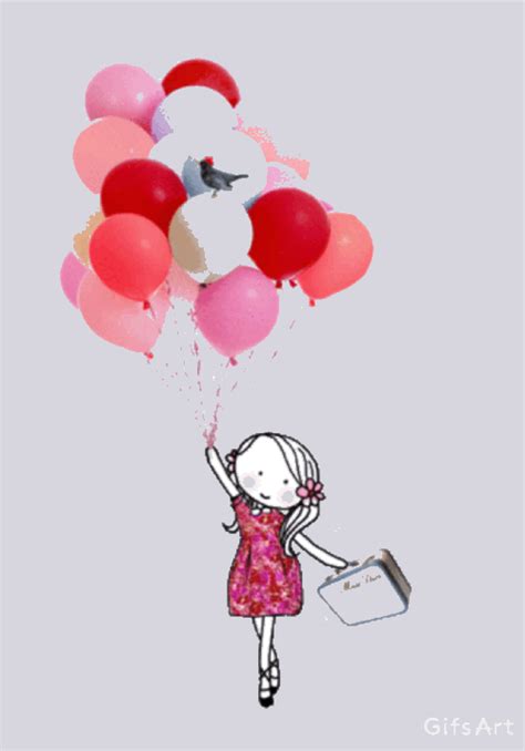 balloons girl art by kimmytasset
