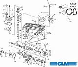 Omc Spare Parts Cobra 1993 1986 Gearcase Lower sketch template