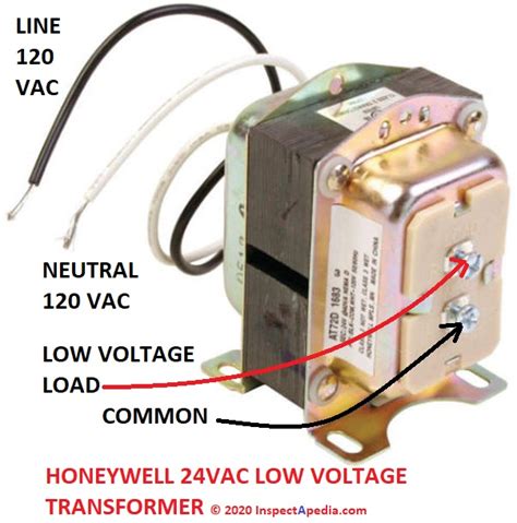 hvac  volt transformer wiring diagram