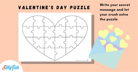 valentines day jigsaw puzzle silly fish learning